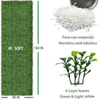 Artificial Boxwood Panel Roll 40X160 in(45 sqft) Greenery Backdrop, alternate view 2