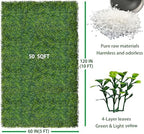 Artificial Boxwood Panel Roll 5FT X 10FT (50 sqft) Greenery Backdrop, alternate view 2