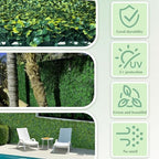 Artificial Boxwood Panel Roll 6FT X 12FT (72 sqft) Greenery Backdrop, alternate view 3