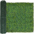 Artificial Boxwood Roll Panel 48X160 in(53.5 sqft) Greenery Backdrop