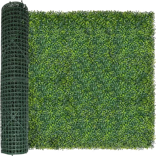 Artificial Boxwood Roll Panel 48X160 in(53.5 sqft) Greenery Backdrop