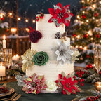 Artificial Christmas Flowers Greenery Combo Box Set for DIY Xmas Decor in Christmas Flowers Greenery, alternate view 5