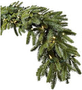 Artificial Christmas Garland for the Home | Traditional Holiday Decorations | Equipped with LED Clear Lights |