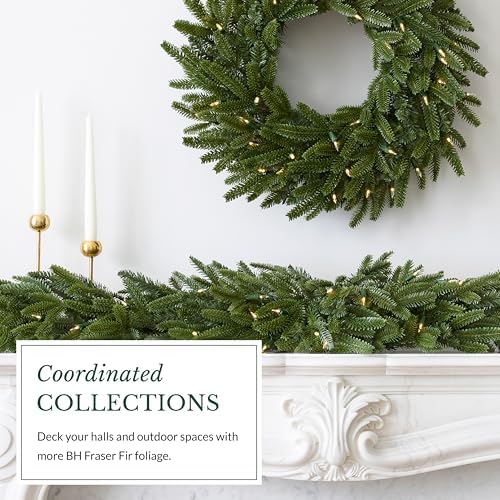 Artificial Christmas Garland for the Home | Traditional Holiday Decorations | Equipped with LED Clear Lights |, alternate