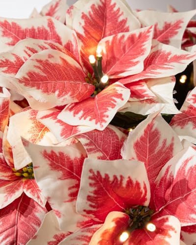 Artificial Christmas Garland for the Home | Traditional Holiday Decorations | Equipped with LED Clear Lights |, alternate