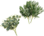 Artificial Eucalyptus Salix Branches, 18" Tall