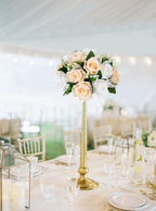 Artificial Flower Balls for Table Centerpieces - 2PCS 8.6" Silk Rose Floral Arrangement Fake Floral Bouquet for, alternate