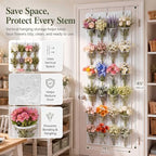 Artificial Flower Storage Organizer 65 x 19.1 Inch Hanging Flower Storage Bag Reusable Flowers Bag Holder Over, alternate