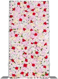 Artificial Flower Wall Backdrop 12-Pack 16"* 24" Pink and Red Artificial Floral and Grass Panels Spring Wedding