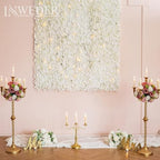 Artificial Flower Wall Panel: 24 x 16 Inch, White, Set of 12 in 24 x 16 Inch in White, alternate view 5