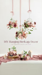Artificial Flowers 25Pcs Dusty Rose Roses Decor w/Stems in Pk- Dusty Rose, alternate view 3