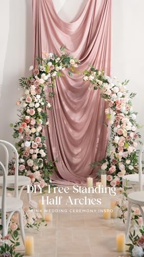 Artificial Flowers 25Pcs Dusty Rose Roses Decor w/Stems in Pk- Dusty Rose, alternate view 4