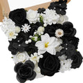 Artificial Flowers Black and White Silk Flowers for Wedding Decor