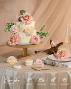 Artificial Flowers Combo Box Baby Pink Fake Rose Flower for Wedding Decor in Baby Pink, alternate view 2