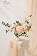 Artificial Flowers Combo Box Set Champagne Fake Flowers for DIY Table Centerpieces for Thanksgivings Day Bridal, alternate