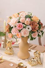 Artificial Flowers Combo Box Set Faux Flowers Bulk Flower Leaf with Stems for DIY Wedding Bouquets Centerpieces, alternate