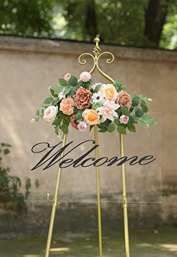 Artificial Flowers Combo Box Set Faux Flowers Bulk Flower Leaf with Stems for DIY Wedding Bouquets Centerpieces, alternate