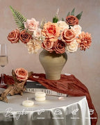 Artificial Flowers Combo Box Terracotta Fake Flower for Wedding Decorations, alternate view 3