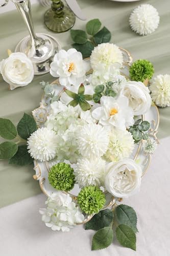 Artificial Flowers Combo for DIY Centerpieces Arrangements Wedding Bridal Bouquet Baby Shower Cake Flower Home, alternate