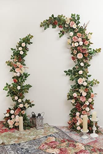 Artificial Flowers Combo Set Fake Flower Leaf Box with Stems for DIY Wedding Bouquets Centerpieces Flower, alternate view 4