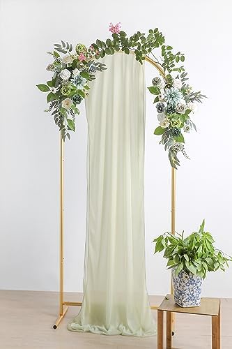 Artificial Flowers Combo Set Fake Flower Leaf Box with Stems for DIY Wedding Bouquets Centerpieces Arrangements, alternate