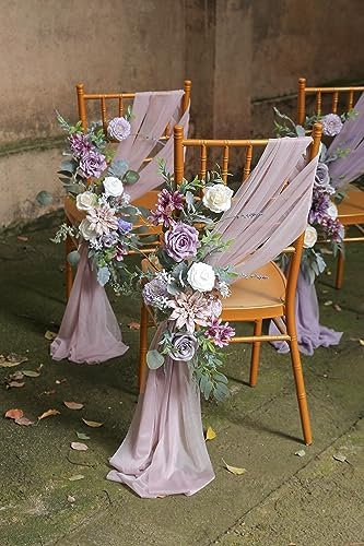 Artificial Flowers Combo Set Fake Flower Leaf Box with Stems for DIY Wedding Bouquets Centerpieces Arrangements, alternate
