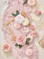 Artificial Flowers Dusty Pink Flowers Wedding Home Decor in A Abby Rose Garden, alternate view 2