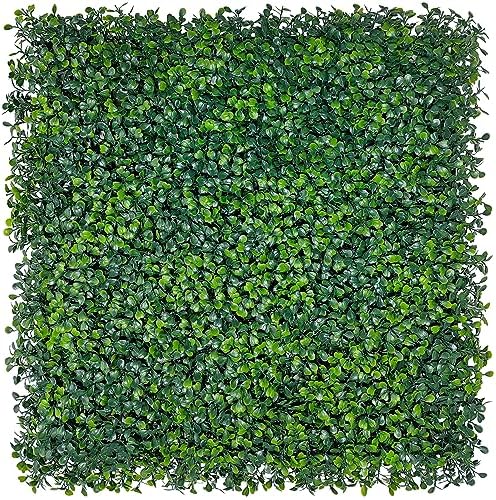 Artificial Grass Wall Backdrop Panels 10x10 Inch 16-Pack (11.2 sqft) in 10x10 Inch