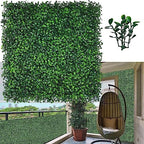 Artificial Grass Wall Backdrop Panels, 20X20 in 12P (33.5 sqft)