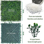 Artificial Grass Wall Backdrop Panels, 20X20 in 6P (16.7 sqft), alternate view 2