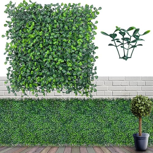 Artificial Grass Wall Greenery Backdrop, 10X10 in 12P (8.4 sqft)