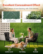 Artificial Grass Wall Panels, 60 x 120 inch, Milan Grass Greenery Boxwood Panel for Indoor Outdoor Green Decor &, alternate
