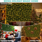 Artificial Grass Wall Panels with Lights, 12 Pack (24x16in), alternate view 5