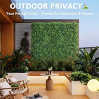 Artificial Grass Wall Panels with Lights, 12 Pack (24x16in), alternate view 6