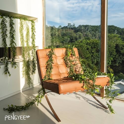 Artificial Greenery Garland, 6 Pack, 5.57ft, alternate view 2