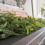 Artificial Greenery Garland, 6 Pack, 5.57ft, alternate view 6