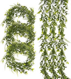 Artificial Greenery Garland, Fake Vines for Wall Decor, 6 Pack 5.6 Ft in Vine 02