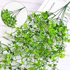 Artificial Hanging Plants, 4Pcs Faux Ivy Four-Leaf Clover, alternate view 4