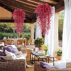 Artificial Hanging Plants Artificial Fall Flowers Faux Autumn Plant, alternate view 4