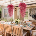 Artificial Hanging Plants Artificial Fall Flowers Faux Autumn Plant, alternate view 5