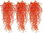 Artificial Hanging Plants Fall Faux Eucalyptus Fake Draping Vines