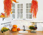 Artificial Hanging Plants Fall Faux Eucalyptus Fake Draping Vines, alternate view 2