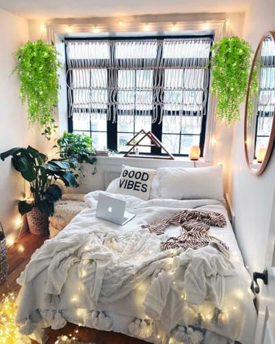 Artificial Hanging Plants Wall Decor Faux Draping Plant with Lights, alternate view 5