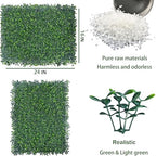 Artificial Hedge Privacy Fence Screen, 24X16 in 12P (32 sqft), alternate view 2