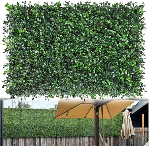Artificial Hedge Privacy Fence Screen, 24X16 in 24P (64 sqft)