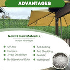 Artificial Hedge Privacy Fence Screen, 24X16 in 24P (64 sqft), alternate view 4