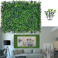 Artificial Ivy Hedge Fence, 16"x12" 6P 8 sqft Grass Backdrop Wall