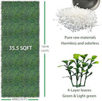 Artificial Ivy Privacy Fence Wall Screen: 40X120 in (33.5 sqft), alternate view 2