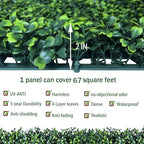 Artificial Ivy Privacy Fence Wall Screen: 80X120 in(67 sqft), alternate view 3