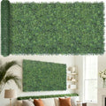 Artificial Ivy Privacy Screen Fence Panel, Gradient Green 40X120 in
